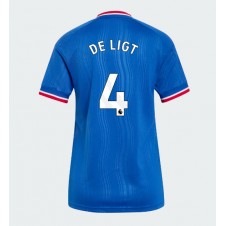 Manchester United Matthijs de Ligt #4 Bortatröja Dam 2026-27 Korta ärmar